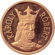 10 000 Forint Károly Róbert, Hungary, 1992 reverse image