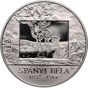 10 000 Forint Béla Spányi, Hungary, 2014 reverse image