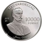 10 000 Forint The castle of Kőszeg obverse image