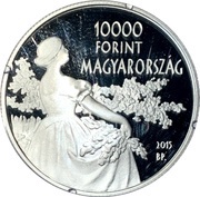 10 000 Forint István Csók obverse image
