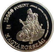 10 000 Forint János Arany obverse image