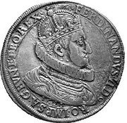 1 Thaler - Ferdinand II Graz obverse image