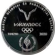 10 000 Forint XXXII Olympic Games, Hungary, 2021 reverse image