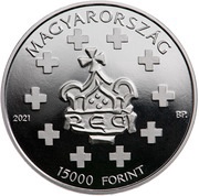 15 000 Forint Stephen I of Hungary obverse image
