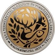15 000 Forint One With Nature’ World of Hunting and Nature Exhibition obverse image