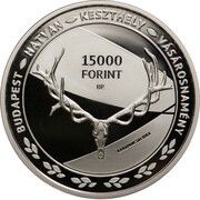 15 000 Forint One With Nature’ World of Hunting and Nature Exhibition, Hungary, 2021 reverse image