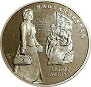 15 000 Forint Vilma Hugonnai obverse image