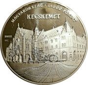 15 000 Forint Bács-Kiskun megye, Kecskemét obverse image