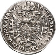1 Thaler - Ferdinand II Klagenfurt, Austria, 1621 reverse image