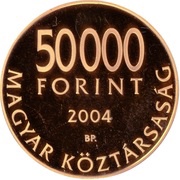50 000 Forint Mythical Stag obverse image
