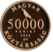 50 000 Forint King Matthias Corvinus obverse image