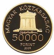 50 000 Forint Ferenc Kazinczy obverse image
