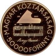50 000 Forint Ferenc Liszt obverse image