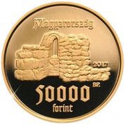 50 000 Forint Saint Margaret of Hungary obverse image