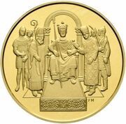 100 000 Forint Saint Stephen, Hungary, 2001 reverse image