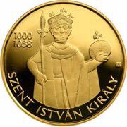 500 000 Forint Stephen I of Hungary, Hungary, 2021 reverse image