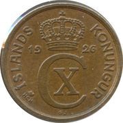 2 Aurar - Christian X obverse image