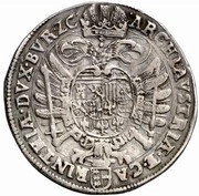 1 Thaler - Ferdinand II Klagenfurt, Austria, 1621 reverse image