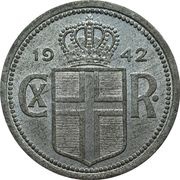 25 Aurar - Christian X obverse image
