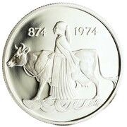 500 Krónur 1st Settlement reverse image