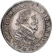 1 Thaler - Ferdinand II Graz obverse image