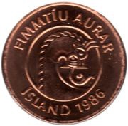 50 Aurar obverse image
