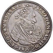 1 Thaler - Ferdinand II Vienna obverse image