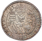 1 Thaler - Ferdinand II Vienna, Austria, 1624-1625 reverse image