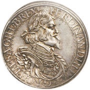 1 Thaler - Ferdinand III St Veit obverse image