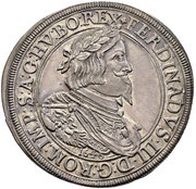 1 Thaler - Ferdinand III Graz obverse image