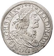 1 Thaler - Ferdinand III Graz obverse image