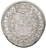 1 Thaler - Ferdinand III Graz, Austria, 1657 reverse image