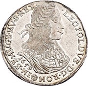 1 Thaler - Leopold I Vienna obverse image