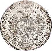 1 Thaler - Leopold I Vienna, Austria, 1659 reverse image