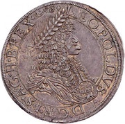 1 Thaler - Leopold I Vienna obverse image
