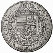 1 Thaler - Leopold I Hall, Austria, 1690-1691 reverse image