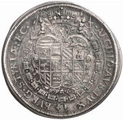 1 Thaler - Leopold I Graz, Austria, 1693 reverse image