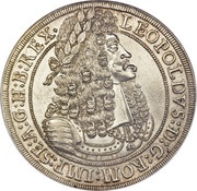 1 Thaler - Leopold I Hall obverse image