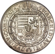 1 Thaler - Leopold I Hall, Austria, 1694-1704 reverse image