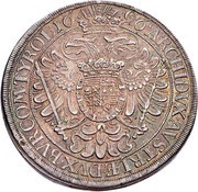 1 Thaler - Leopold I Vienna reverse image