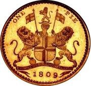 1 Pie Pattern obverse image