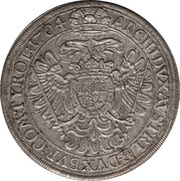 1 Thaler - Leopold I Vienna, Austria, 1700-1705 reverse image