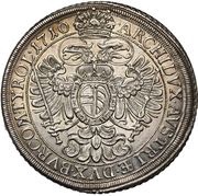 1 Thaler - Joseph I Vienna, Austria, 1705-1710 reverse image