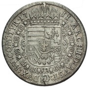 1 Thaler - Joseph I Hall, Austria, 1711 reverse image