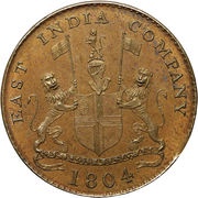 ½ Pice obverse image