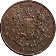 ½ Anna obverse image