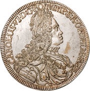 1 Thaler - Charles VI Hall obverse image
