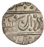 ½ Rupee - King William and Queen Mary obverse image
