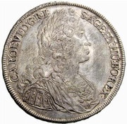 1 Thaler - Charles VI Vienna obverse image