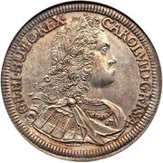 1 Thaler - Charles VI Hall obverse image
